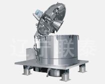 PGZ flat plate type scraper gravity discharge screen centrifuge